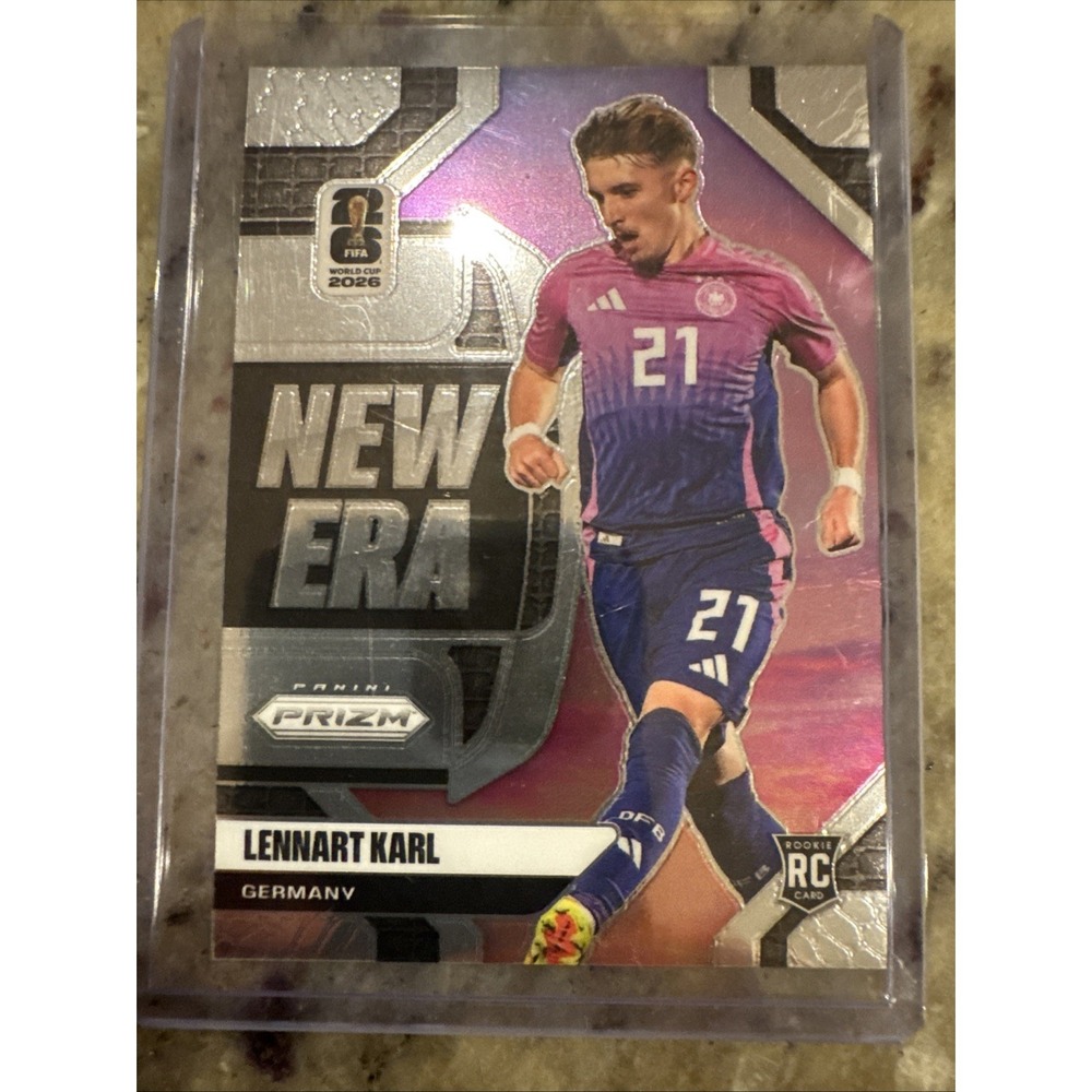 2026 Panini Prizm FIFA World Cup Lennart Karl New Era Rookie Germany Insert